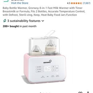 Pink Baby Bottle Warmer